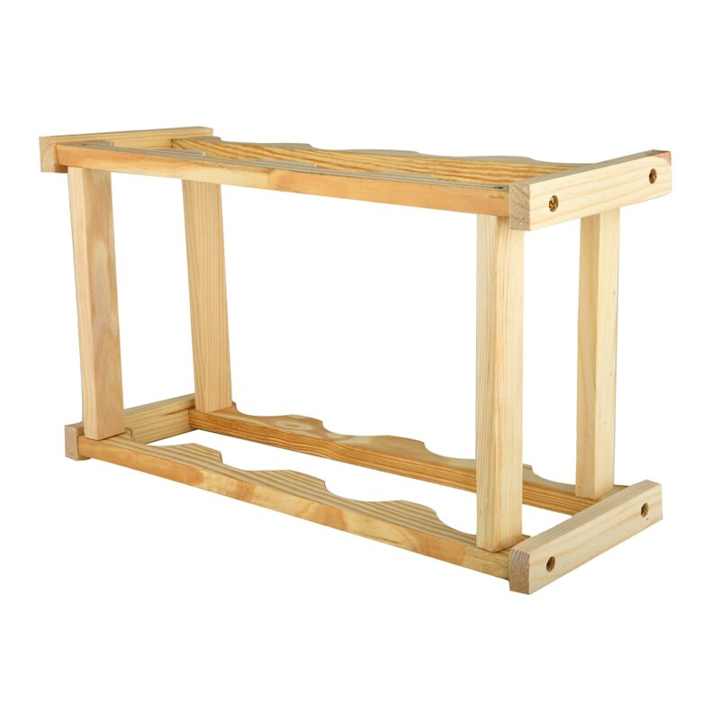Casier à Vin En Bois – 60 Bouteilles – Pour Champagne Et Bourgogne – Neuf