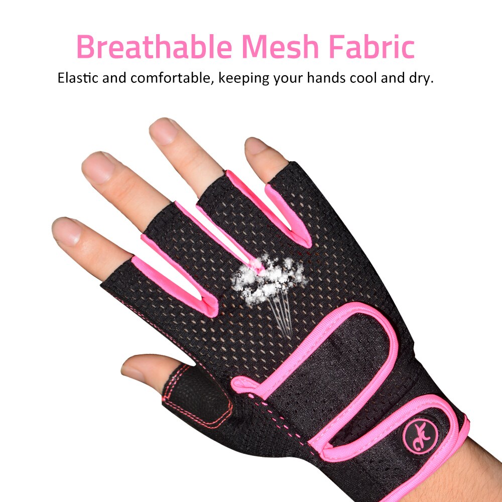 Fingerless Gloves 3/4 Short Finger Cycling Gloves Sailing Glove for Men Women Fishing Kayaking Paddling Sailing Glove