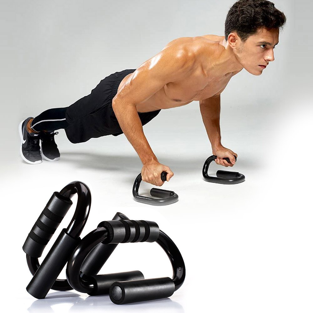 Plast sport armhävningsstativ stänger arm muskel kraft tränare gym träning bröst träning expander utrustning parallell bar armhävning