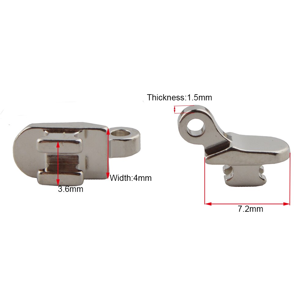 Charnière pour lunettes en plastique, 100x4mm, largeur 4mm, pièce de rechange pour montures de lunettes, 1.5 pièces