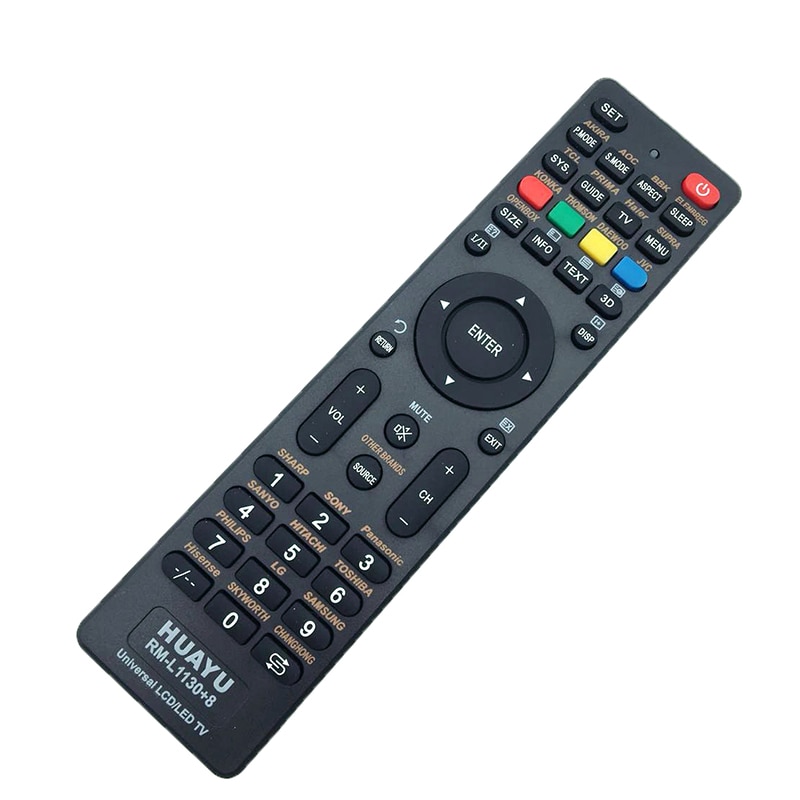 Mando a distancia Universal de TV, repuesto para ORION OPEN ORIENT ONIDA FUSION FUNAI FUNAIPC DMTECH DIGITAL DAWA DEX