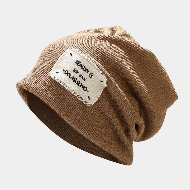 Dressed in Music Play with Me Classic Surf Monkey® - Dad Cap van katoen zonder structuur - used look, Mosterd, one size