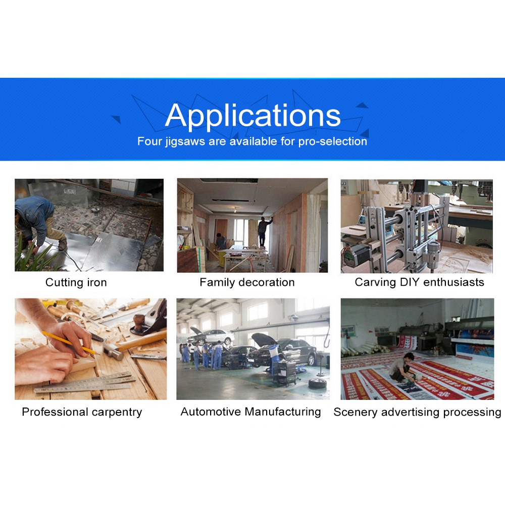 710W Electric Metal Curve Saw Woodworking Electric Saw Wood Circular Cutting Tool Scroll Sweep Saw Kit Power Tool with Saw Blade