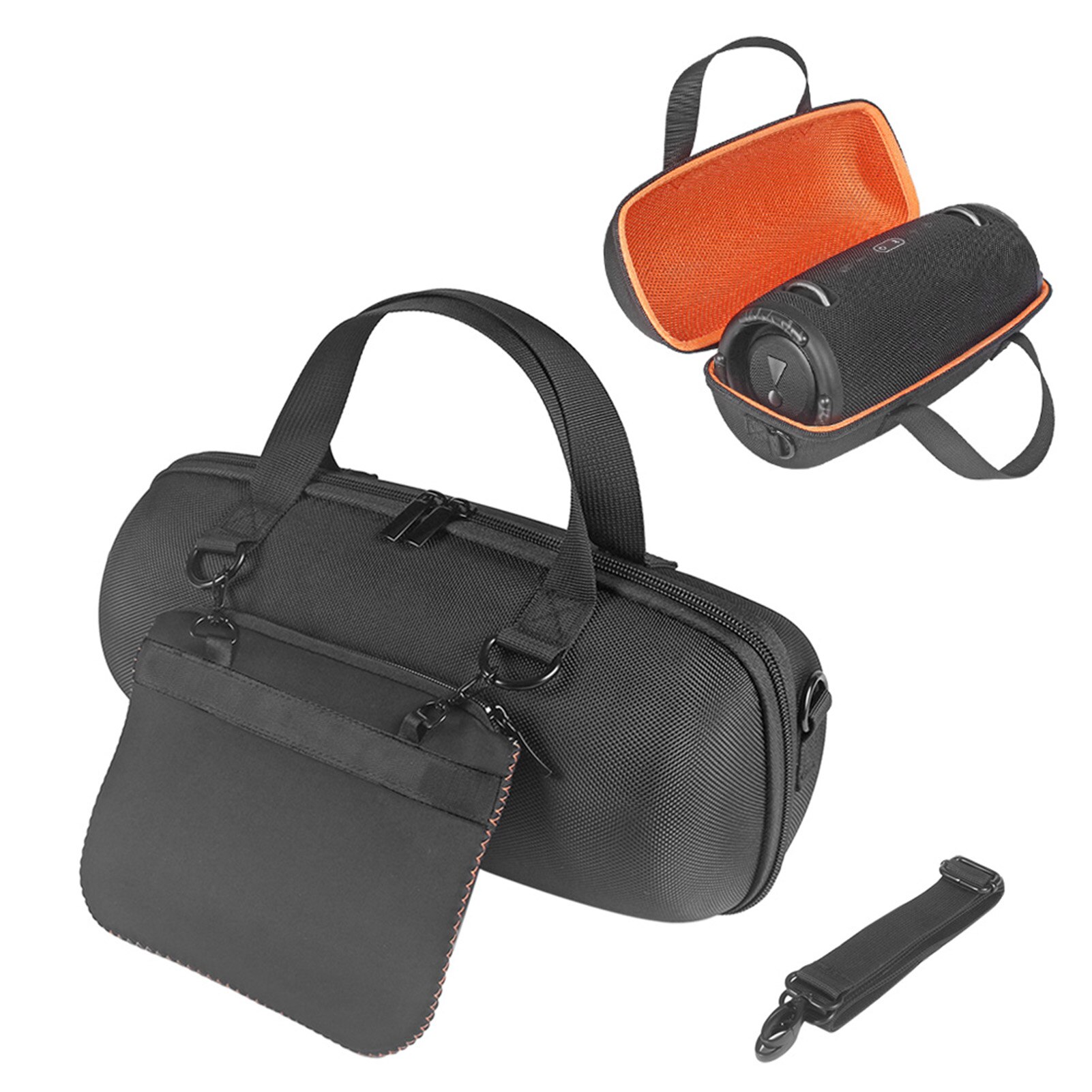 sacs de voyage durs, boîte de rangement + étui en Silicone souple pour JBL Xtreme 3 haut-parleur Bluetooth pour JBL Xtreme3 étui: Orange