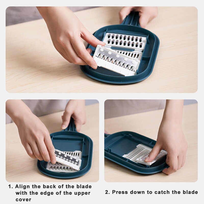 Kitchen Vegetable Chopper Cutter Gadgets Cooking Tools Food Fruit Grater Salad Maker Onion Potato Mandoline Slicer Accessories