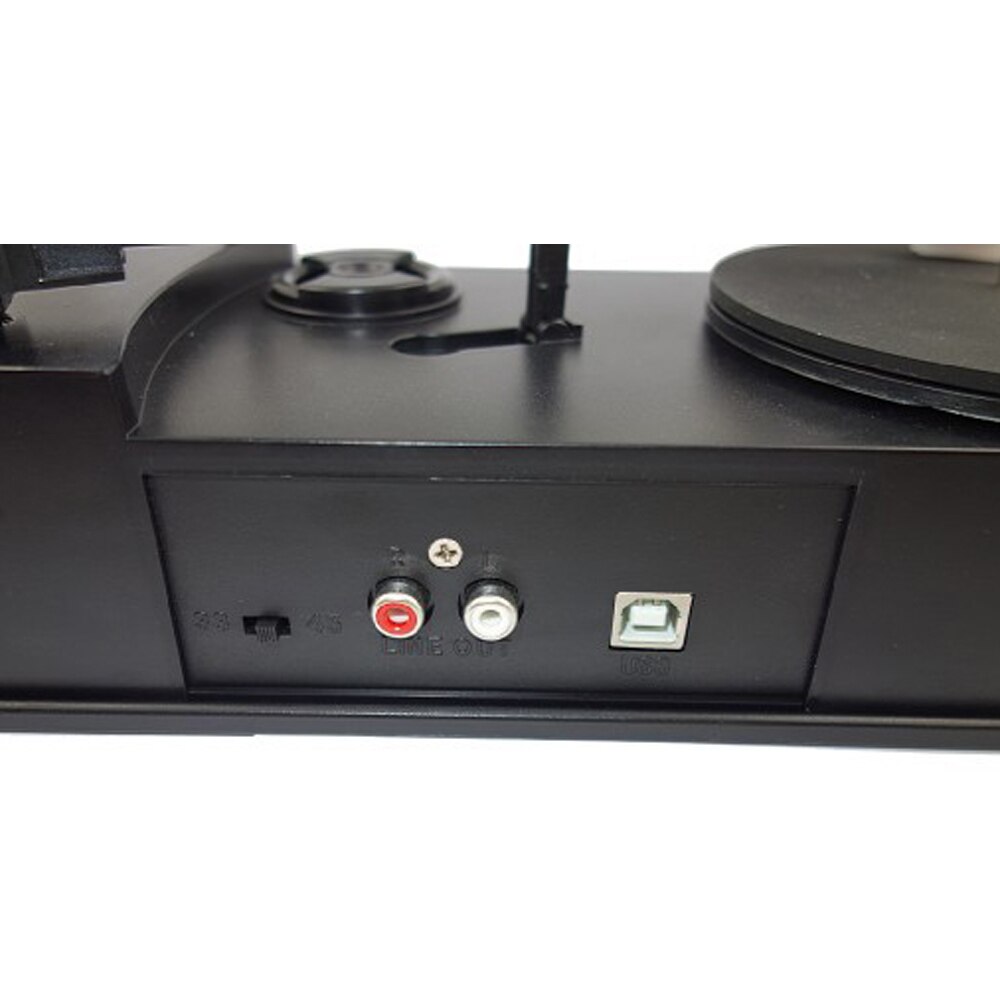 Mini Retro USB Turntable Record Player Gramophone Vinyl Turntables Audio Players Phonograph Convert Vinyl LP to MP3/WAV Plug