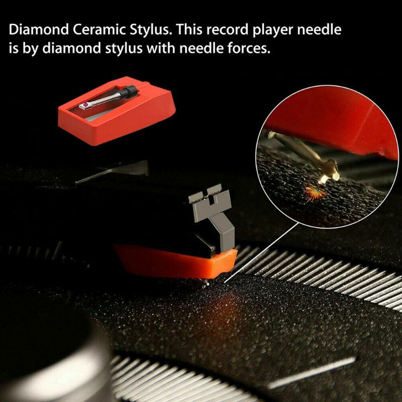 5 Pcs Vervangen Aluminium Platenspeler Naald Stylus Voor Draaitafel Reparatie Onderdelen