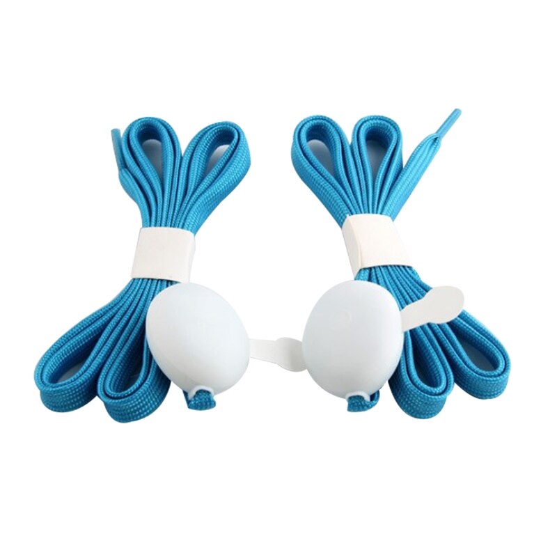 Cordones de nailon con luz LED para zapatos, cordones de zapatos con luces intermitentes, 3 modos, 8 colores, para , Hip-hop: Blue
