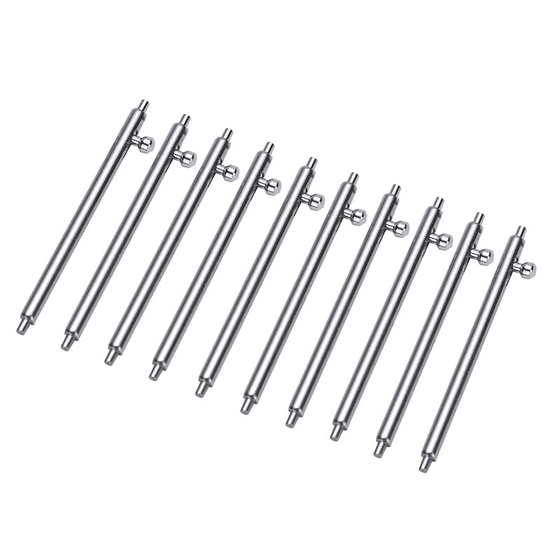 16mm 18mm 20mm 22mm 24mm 10 stk hurtigutløser klokkerem fjærstenger pinner 1.5mm diameter klokkestift pepair verktøy og sett