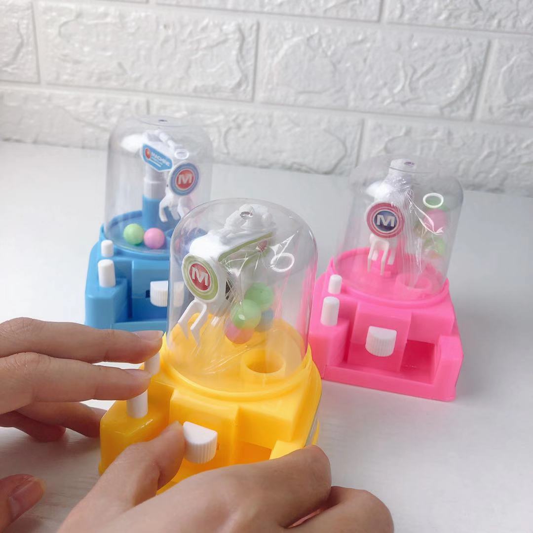 Slik skrabe bordspil legetøj og skrabe spillekonsol mini forældre-barn interaktivt puslespil: Gul