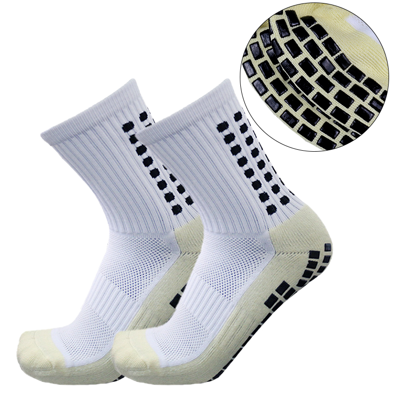 Sports Anti Slip Soccer Socks Cotton Football Men Grip Socks calcetas antideslizantes de futbol