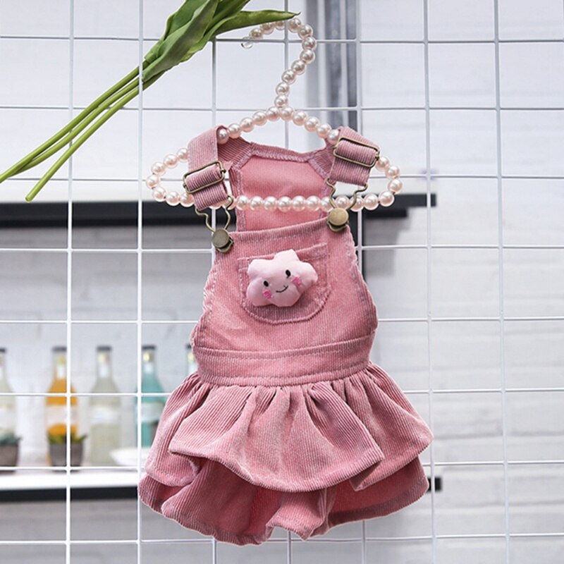 Neue Haustier Hund Strampler SchöNe Wolke für Welpen Haustier Hund Overall Kleidung für Sommer Frühling Welpen Hund Tuch Liefert: verrotten / XL
