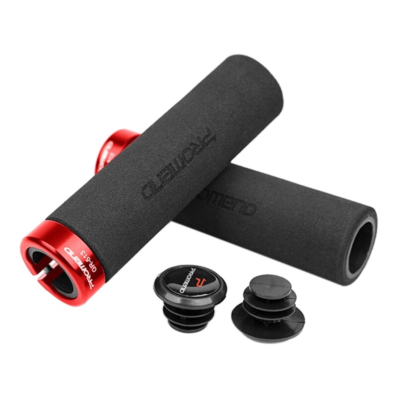 Fahrrad Griffe MTB Mountainbike Ultraleicht Schwamm Lenker Grip Griff Abdeckung Q1FF: Rot