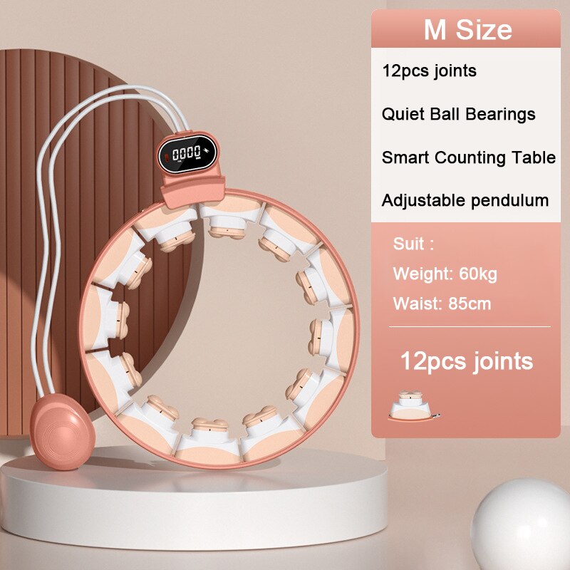 Einstellbar Clever Sport Band Bauch Dünne Taille ÜSpund Massage Fitness Ausrügestochen 360 Grad Gewicht Verlust Ausbildung für Fitnessstudio, Heimat: Rosa-M
