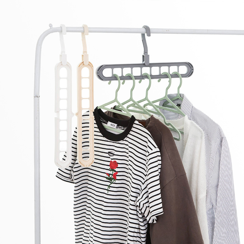 Cintres pour vêtements multifonctionnels, organisateur de l'armoire de rangement des vêtements à domicile, accessoires de chambre à coucher