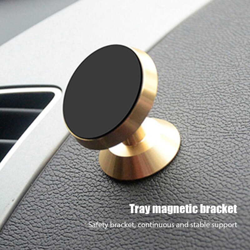 Mini soporte magnético para teléfono de coche, bandeja de soporte magnético Ultra fuerte para Iphone, Samsung, Xiaomi, Huawei