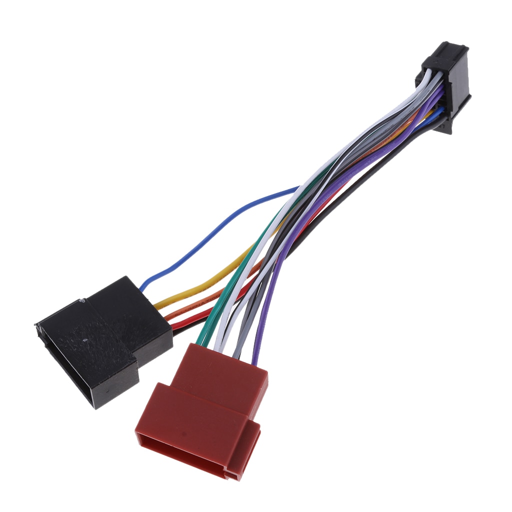 Auto Bedrading Auto Iso Harnas Hoofd Kabel Voor Pioneer 16-Pin Iso (Vrouwelijke) stereo Radio Wire Adapter Plug Bedrading Connector Kabel