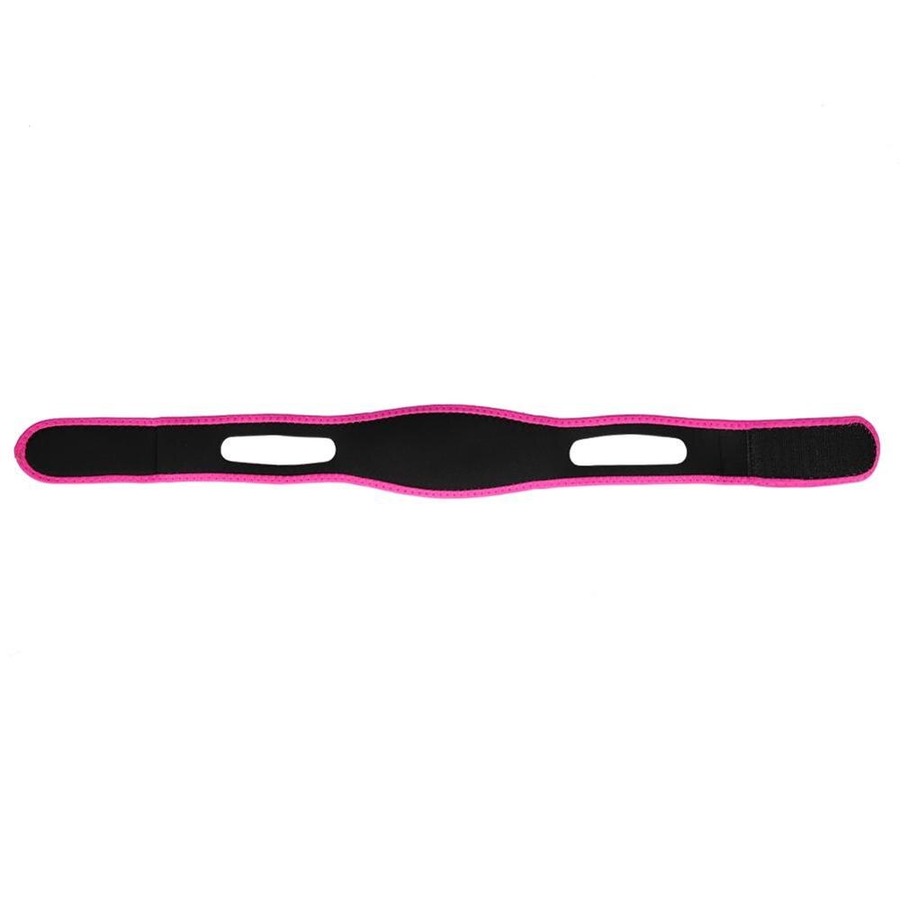 Anti snurk kinband riem delicate facelift 7 kleuren kin ondersteunende banden slanke massager slaap voorkomen snurken hoofdband ondersteuning