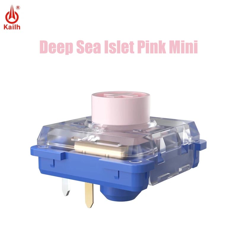 Kailh Islet Pink MINI Switch 35g Low Silent Mechanical Keyboard for Deep Sea Islet Pink Landing MINI 1353Hitbox Linear Keyboard: Red Switch