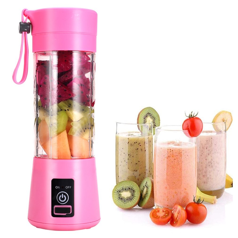 Portable Mixer USB Electric Fruit Juicer Handheld Smoothie Maker Blender Stirring Rechargeable Mini Food Processor Juice Cup