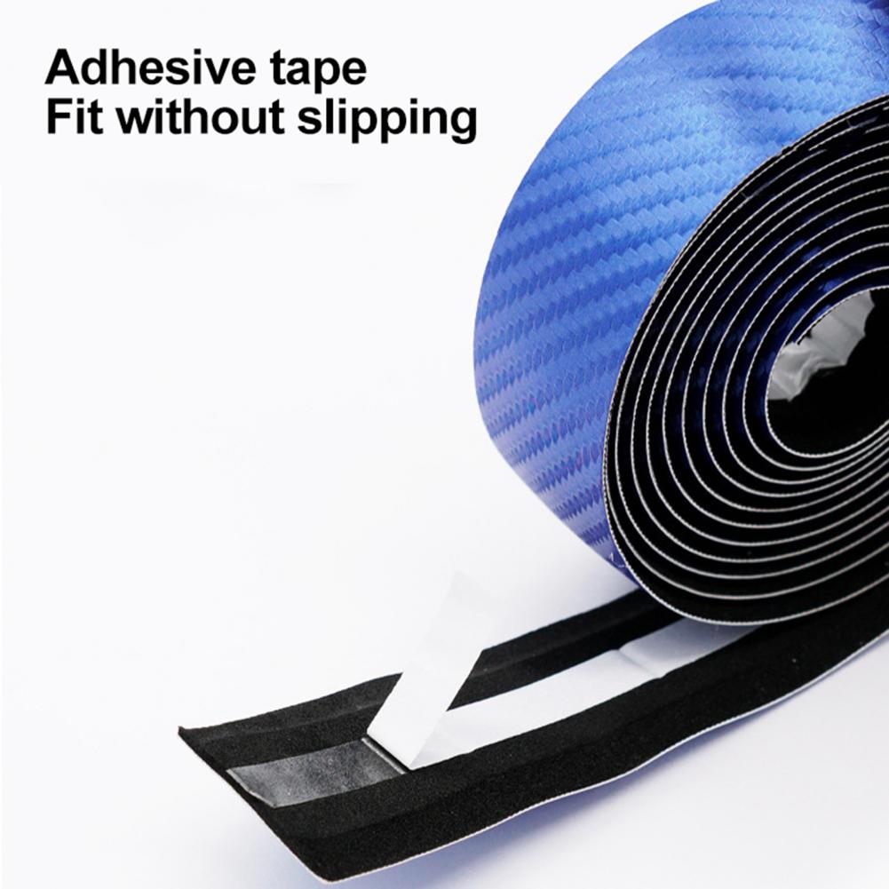 2Pcs Antislip Kunstleer Elastische Eva Fietsstuur Bandjes Rijden Levert Fietsstuur Bandjes