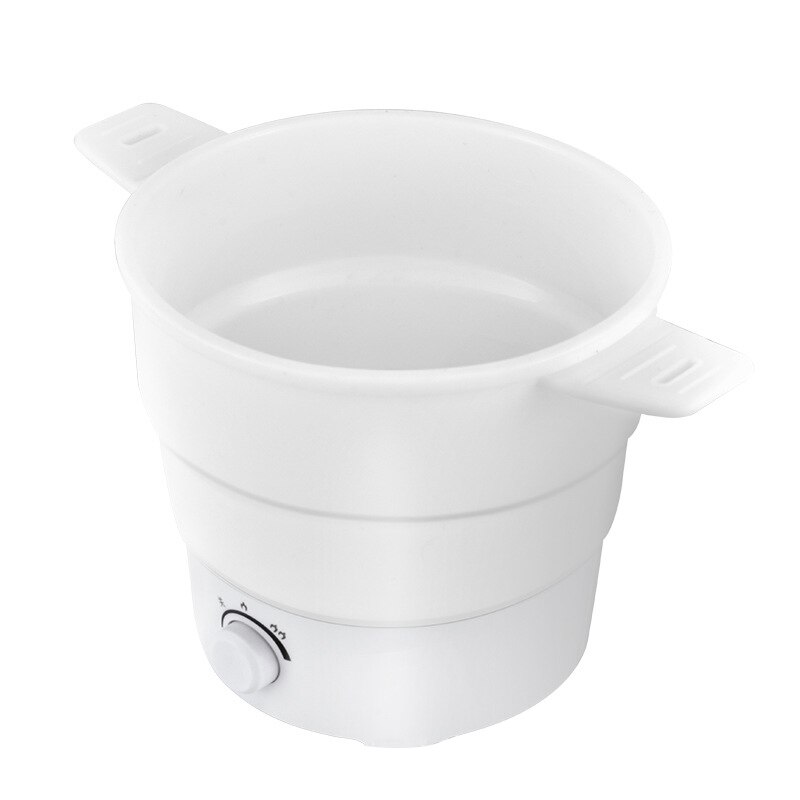 Foldable Electric Frying Pan Kettle Heated Food Container Heated Lunch Box Cooker Portable Multifunctional Thermal Cooker US