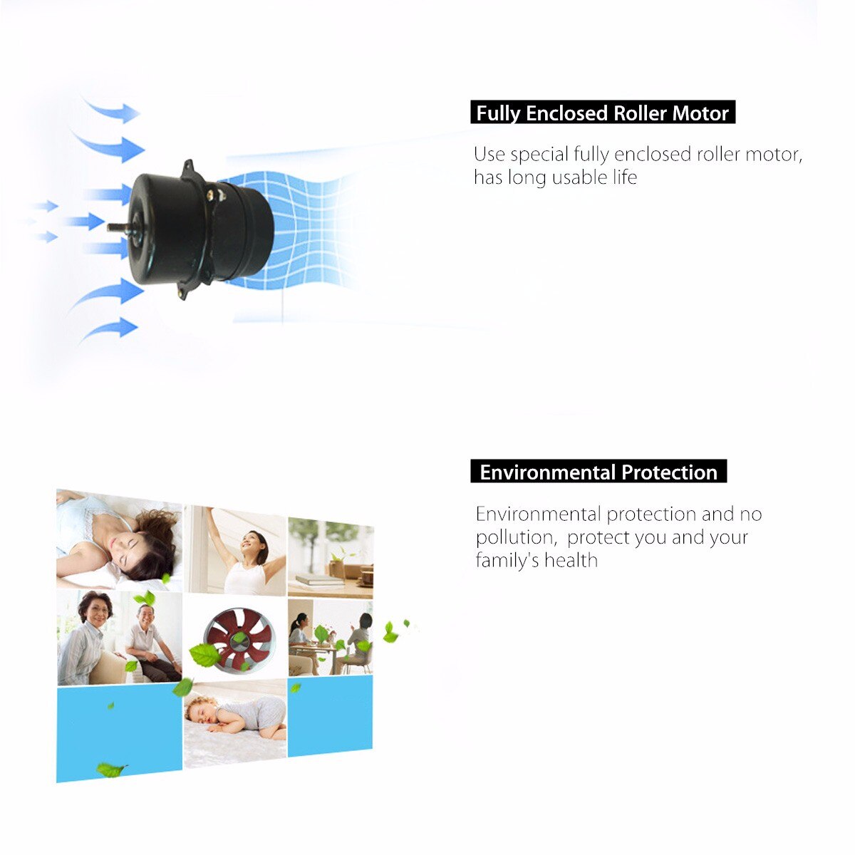 2800R/Min 4 Inch Duct Booster Vent Fan Metal 220V 20W household Inline Ducting Fan Exhaust Ventilation Duct Fan Accessories