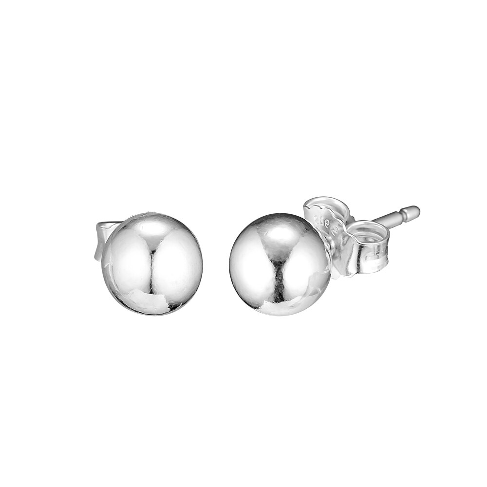 Gpy Oorbellen Voor Vrouwen Klassieke Kraal Stud Oorbel Pendientes Kolczyki Oorbellen Aretes Brincos 925 Sterling Zilveren Sieraden