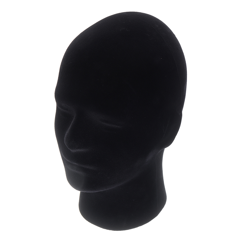 Male Styrofoam Foam Mannequin Manikin Model Head Wigs Cap Display Stand For Clothes Glasses Hat Displaying