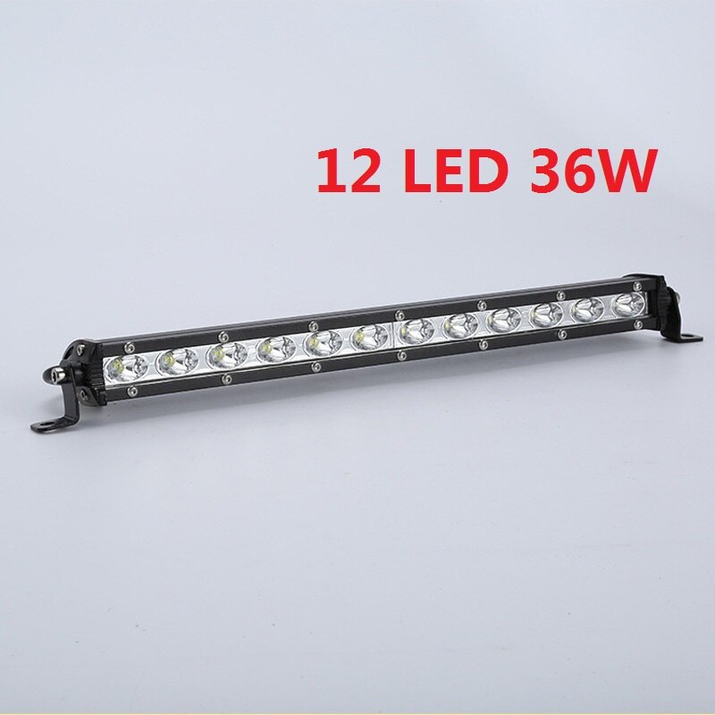 54w 20 " ohut led auton katon puskurin spot/tulva/yhdistelmä led bar offroad autos yöajo ajovalot 4 x 4 työvalopalkin kohdevalot: Pistepalkki