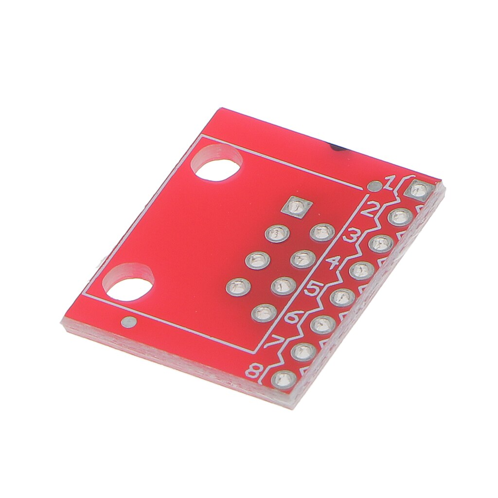 Connector (8P8C) and Breakout Board Kit for Ethernet Jacks Connectors Board Use with break-away headers