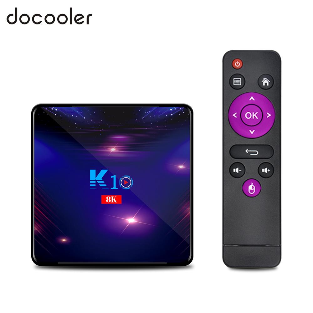 Snelle Levering! K10 Smart Android9.0 Tv Box Amlogic S905 X3 8K Media Player 4Gb 32/64/128Gb tv Box 2.4G/5G Wifi BT4.1 Set Top Box