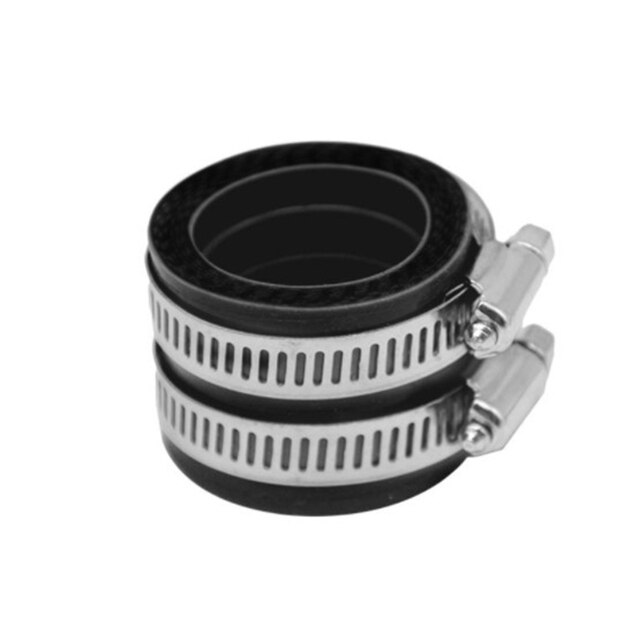 1 X Motorcycle Carburetor Inlet Intake Pipe Adapter Interface For 100-350cc ATV / Scooter / Dirt Bike / Go Kart Motorcycle Part: Black