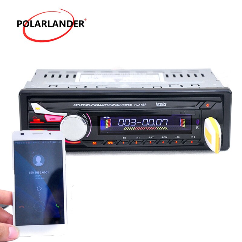 Radio cassette player 12V Car Stereo car Radio bluetooth MP3 Audio Player Bluetooth Autoradio USB SD MMC car FM Radio 1 din