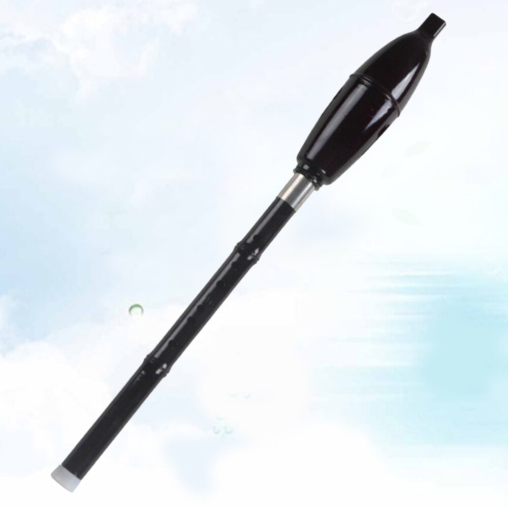 Chinese Ethnic Instrument Bakelite Bawu Pipe Bawu Flute Tone Folk Woodwind Instruments for Students