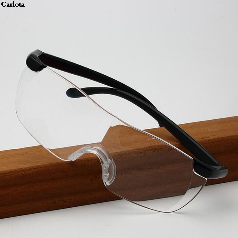1 Stuk Vergrootglas 1.6 Keer Brillen 250 Graden Vergroot Glazen Grote Vision Leesbril Frameloze