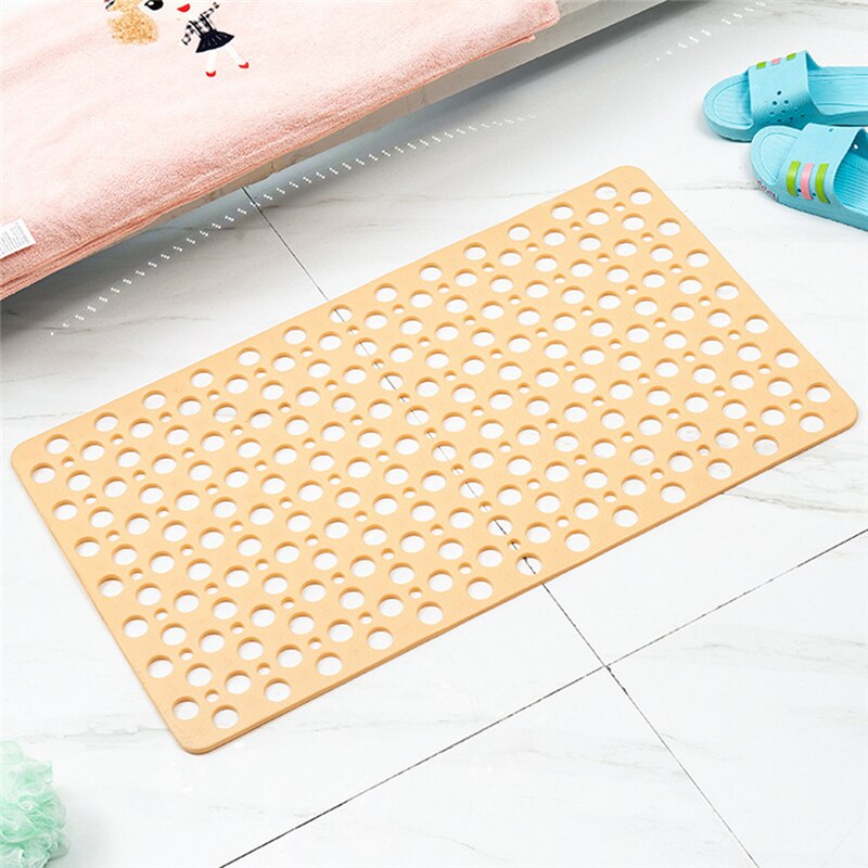 Bathroom Bathtub Anti-Slip Floor Mat Strong Suction Cup Lengthened Massage Bath Mat Shower Bathtub Mat