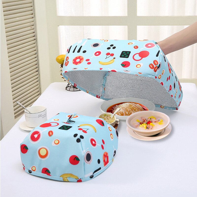 Food Covers Cute Cartoon Kitchen Folded Kitchen Food Dish Cover Food Cover Umbrella Hygiene Style Kitchenware Outdoor Picnic