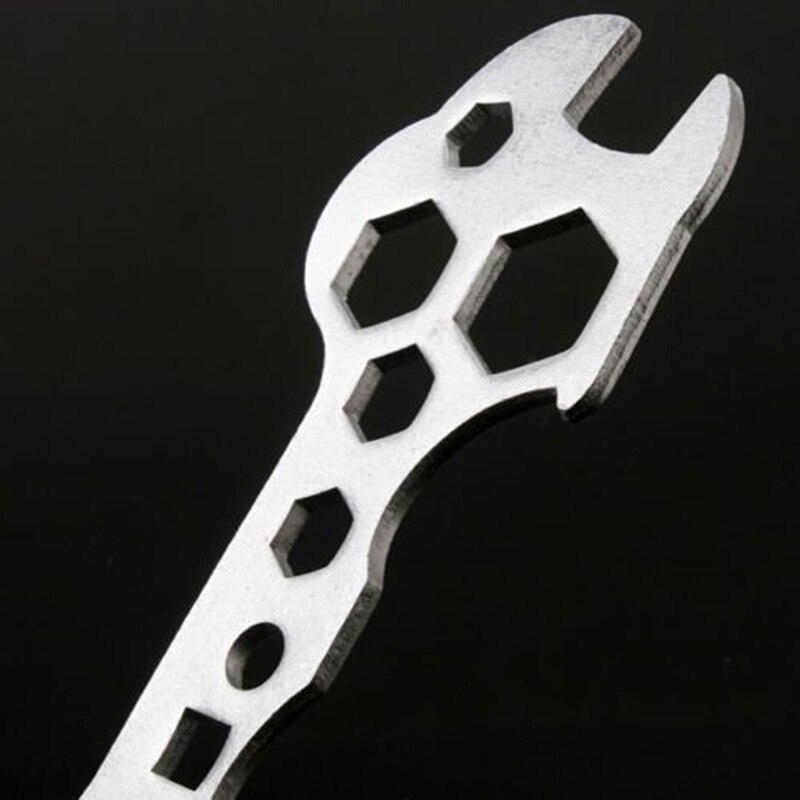 15 in 1 Bicycle Cycling Bike Flat Hexagon Wrench Set Steel Hexagon Spanner Hand Repair Tool Kits Practical Multi Functions