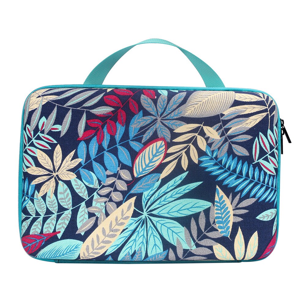 Draagbare Reizen Draagtas Voor Dyson Supersonic Föhn HD03 Accessoires Grote Capaciteit Föhn Opbergtas Doos: Flower Printing