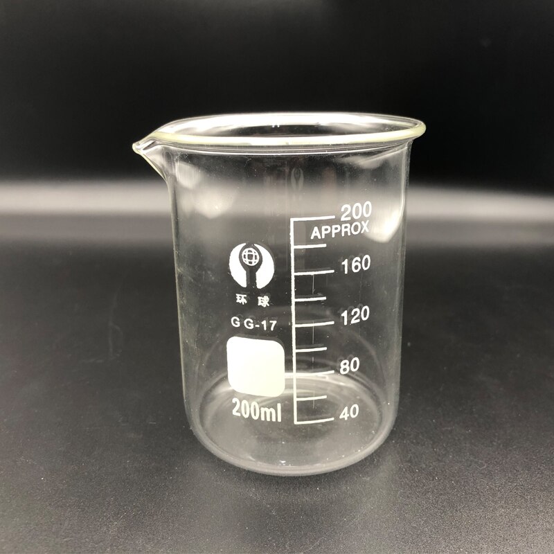 150-500mL Labor Glas Becher in Niedrigen bilden sterben Küche Messbecher