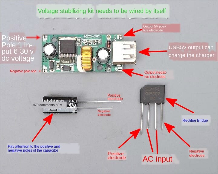 Sharing Bicycle Generator 5V Regulated 6V 2.4W DC Generator Bicycle Axial System Power Generation Motor