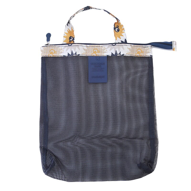 Bolso de mano transparente de Organza para mujer, bolsa de playa bordada, de , ecológico, para chicas