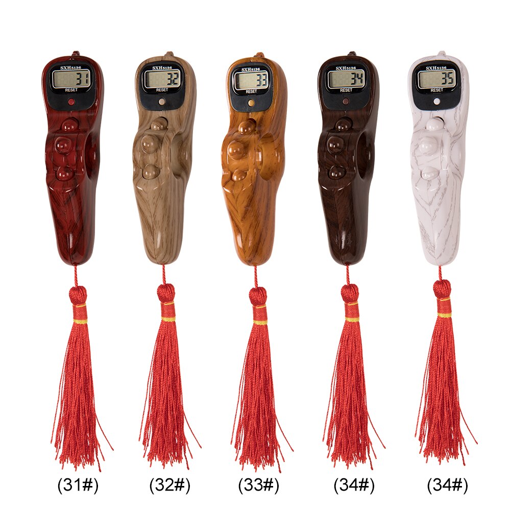 Tasbeeh – compteur de comptage numérique, avec LED, facile à réinitialiser, SXH5136, chapelet numérique Original,