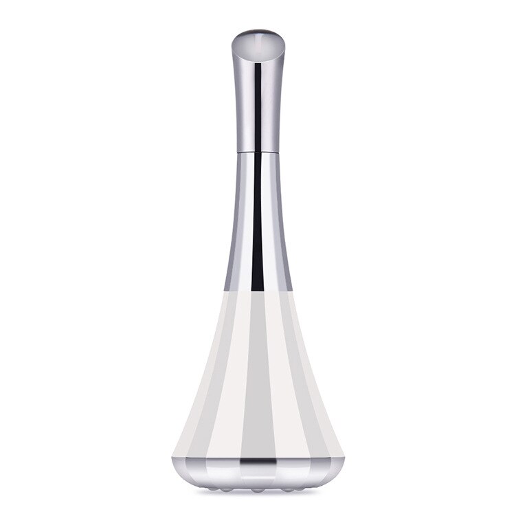 Mini Microcurrent Wrinkle Removal Face Lift Machine EMS Facial Cavitation Massage Anti Cellulite Facial Vibration Massage Device: White