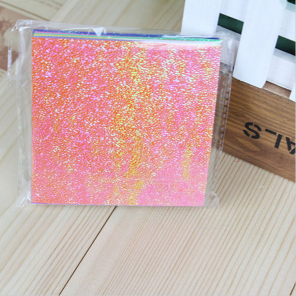 50Pcs Vierkante Origami Glitter Papers Art Metal Stansmessen Stencils Voor Scrapbooking Album Card Embossing Diy Ambachtelijke Papier