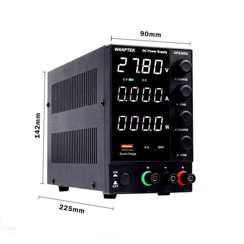 30V 5A dc power supply adjustable DPS305U 4 digit LED display Regulated Linear variable switching laboratory bench source diy