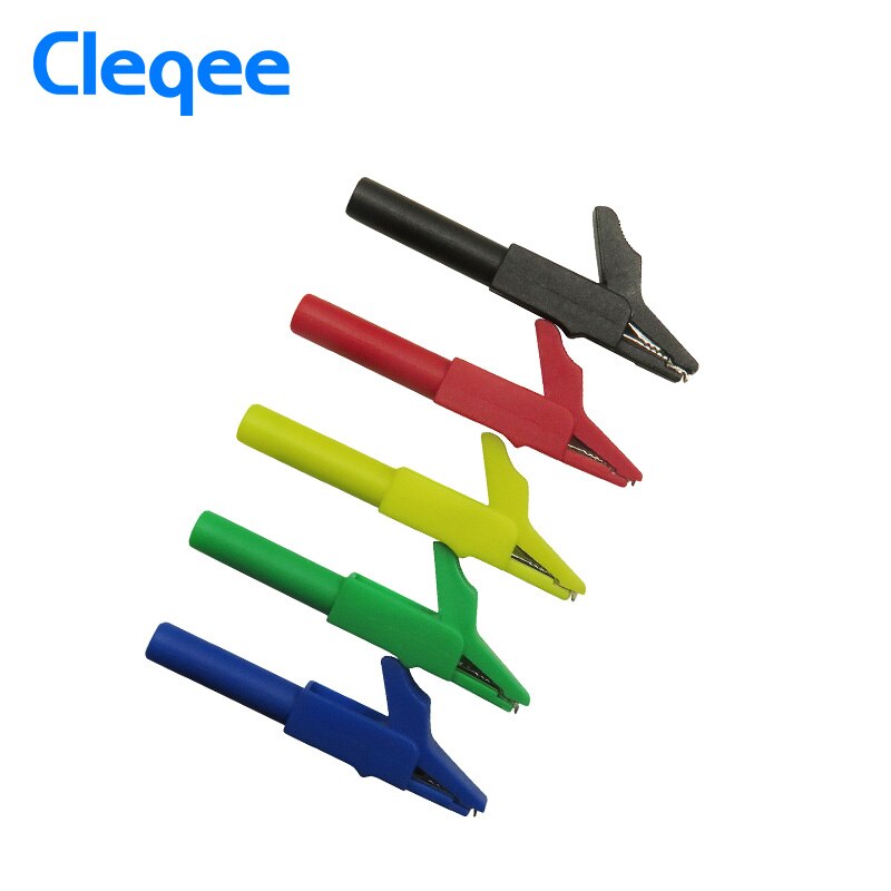 Cleqee P1036B 4 Mm Banana Banana Plug Test Lead Kit Voor Multimeter Wedstrijd Alligator Clip U-Type & punctie Testen Probe Kit