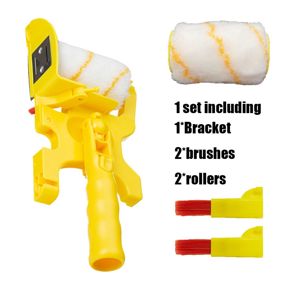 Clean Cut Paint Edger Roller Brush Painting Tools Roller Paint Brush Clean-Cut Paint Edger Wall Painting Roller Brushes