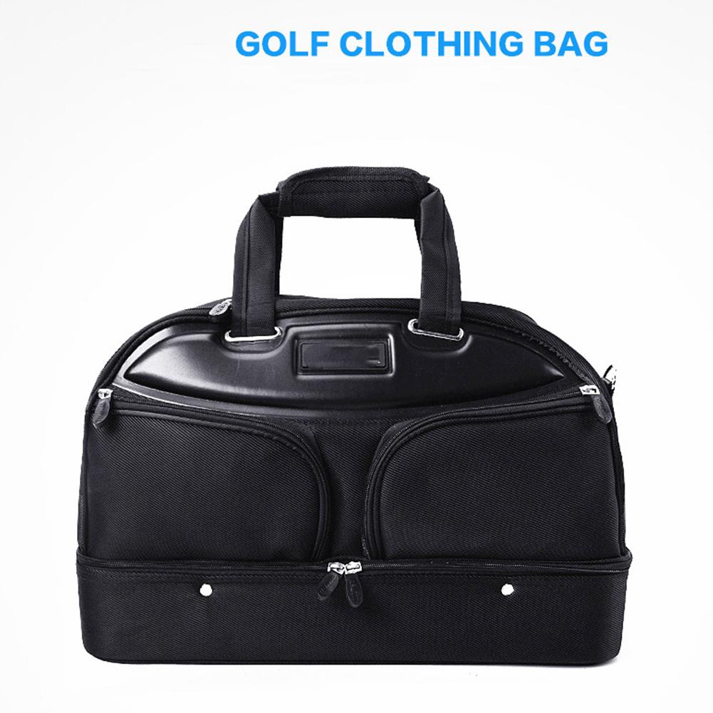Bolso para ropa de Golf para hombre, bolsa portátil de doble capa, multifuncional, para ropa, ultraligera, resistente al desgaste